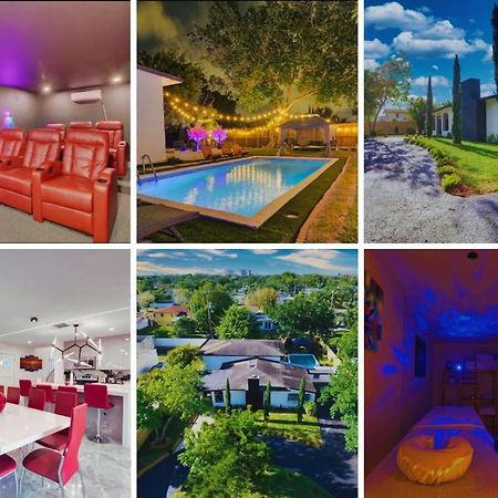 Flaming House With Cinema, Pool & Chill Area Vila Miami Exterior foto