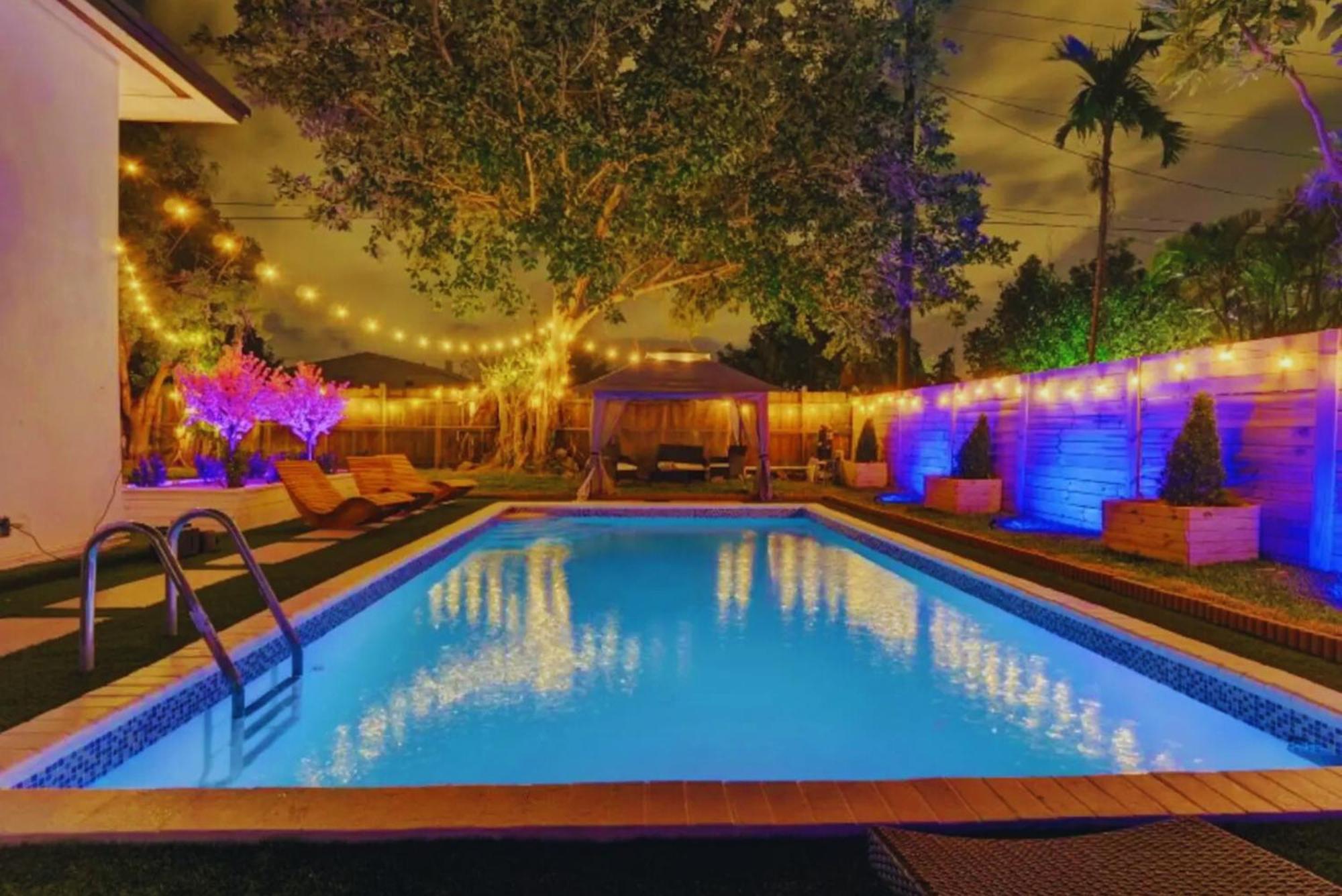 Flaming House With Cinema, Pool & Chill Area Vila Miami Exterior foto